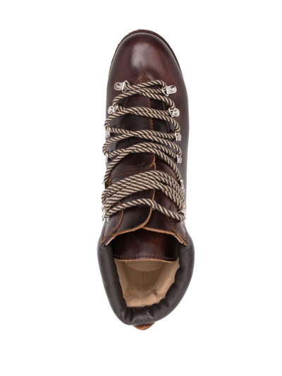 Shop Paraboot Ankle Lace-up Boots In Braun