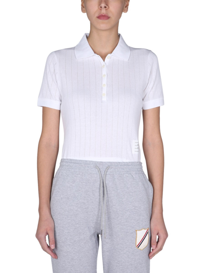 Shop Thom Browne Short In White