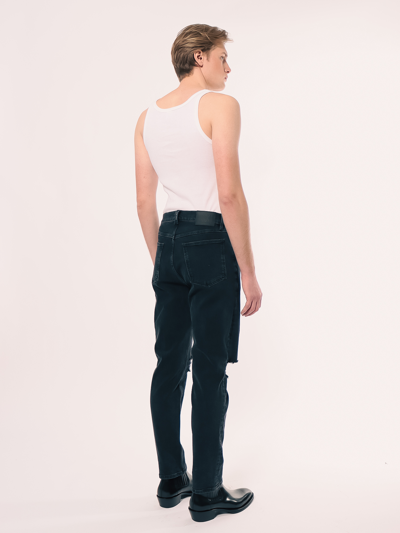 Amendi Axel Tapered Jeans In Black