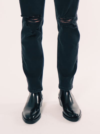 Amendi Axel Tapered Jeans In Black