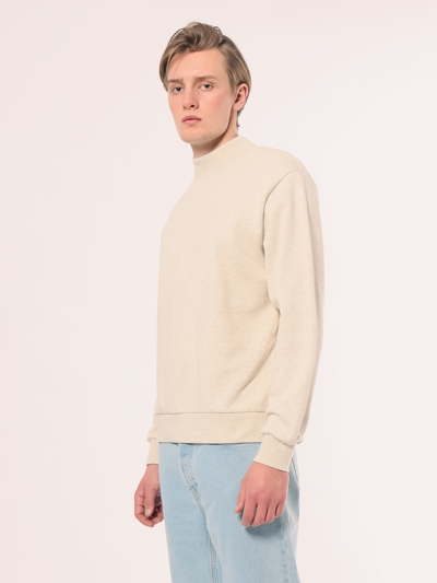 Shop Amendi Ebbe Sweatshirt In Grey Melange