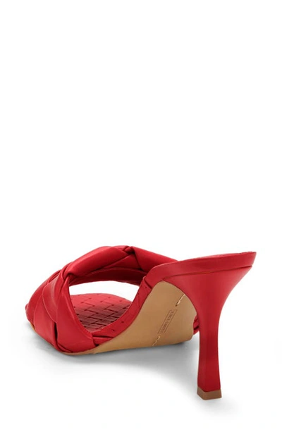 Shop Vince Camuto Brelanie Braided Strap Sandal In Cherry Berry