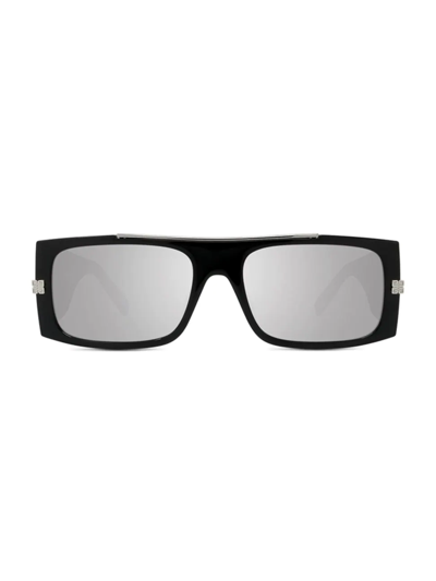 Shop Givenchy Women's 58mm Rectangular Sunglasses In Black