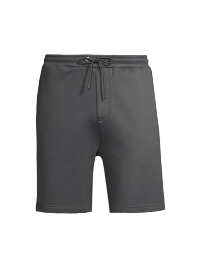 Shop Nn07 Men's Briggs Elastic-waist Shorts In Concrete