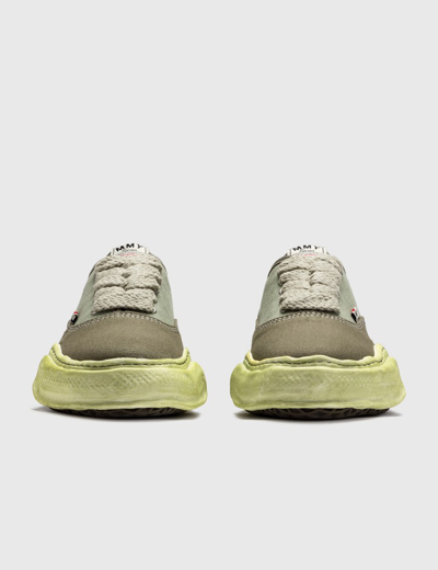 Shop Miharayasuhiro Baker Low Top Sneaker In Green