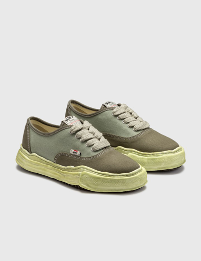 Shop Miharayasuhiro Baker Low Top Sneaker In Green