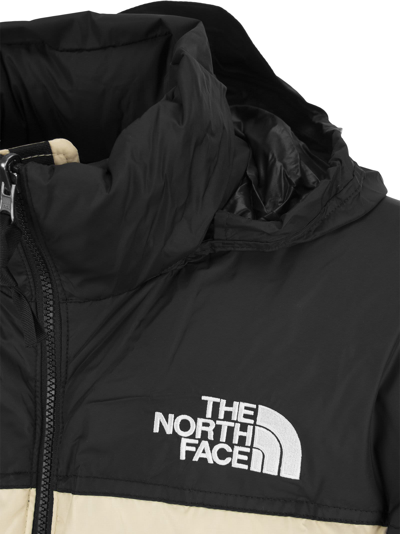 Shop The North Face 1996 Retro Nuptse In Black/beige