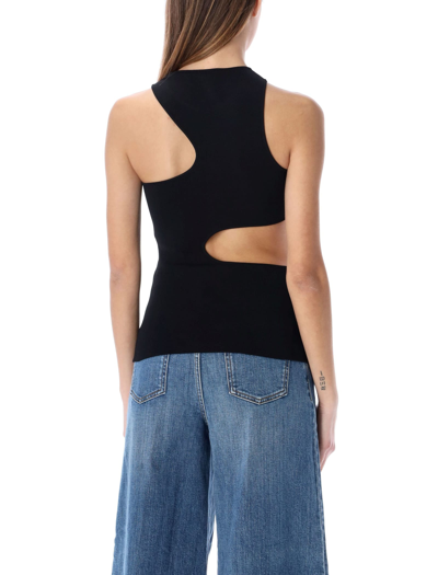 Shop Stella Mccartney Compact Knit Top In Black