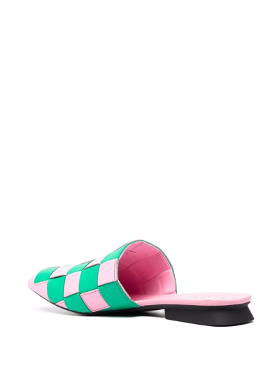 Camper Casi Myra Mules In Rosa