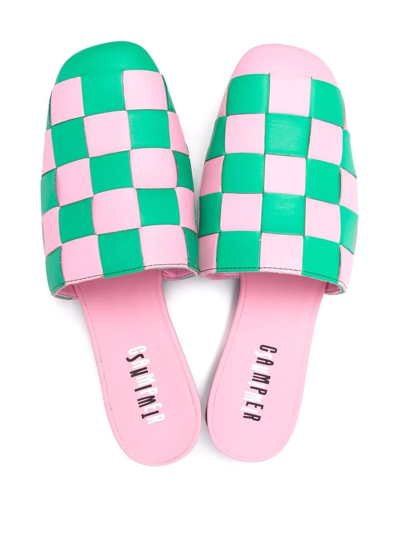 Camper Casi Myra Mules In Rosa