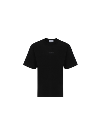 Shop Han Kjobenhavn T-shirt In Distressed Black