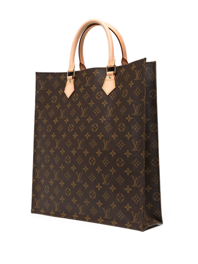 Pre-owned Louis Vuitton 2007  Plat Tote Bag In Brown