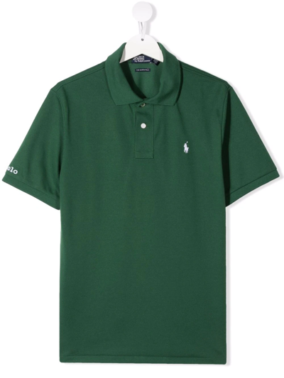 Shop Ralph Lauren Short-sleeve Polo Top In Green