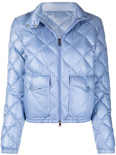 Shop Moncler Binic Puffer Jacket In Blue