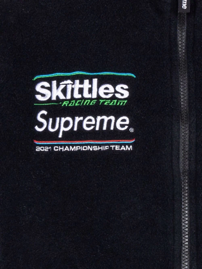 Supreme X Skittles X Polartec Jacket In Black
