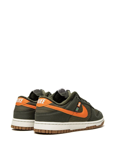 Nike Dunk Low Next Nature 'toasty - Sequoia' Sneakers - Dd3358-300 In Green