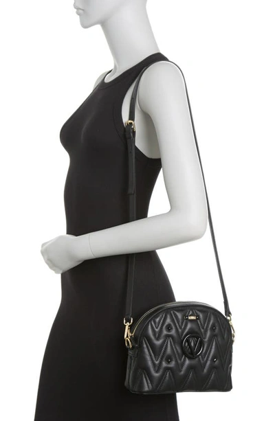 Shop Valentino By Mario Valentino Diana D Leather Crossbody Bag In Black