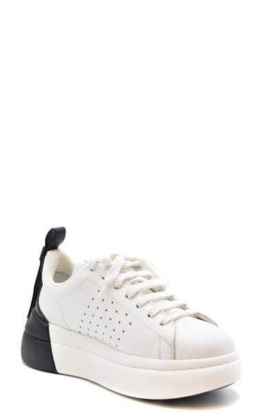 Shop Red Valentino Sneakers In White