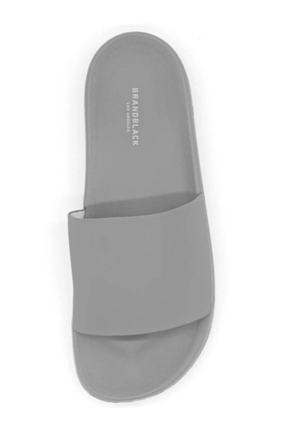 Shop Brandblack Kashiba Slide Sandal In Grey