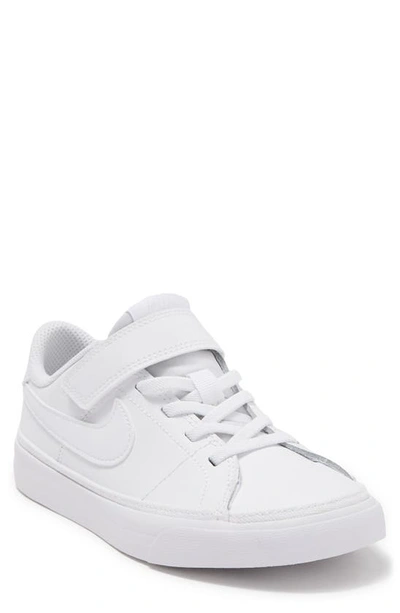 Shop Nike Court Legacy Sneaker In 104 White/white