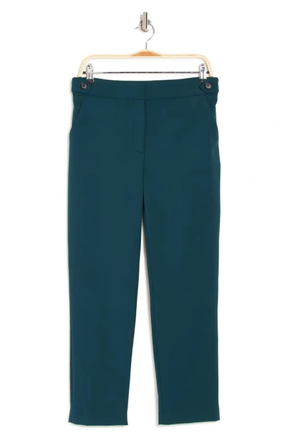 Shop Veronica Beard Gamila Pants In Deep Teal