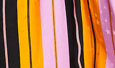 Topshop Jacquard Stripe Midi Dress In Multi | ModeSens