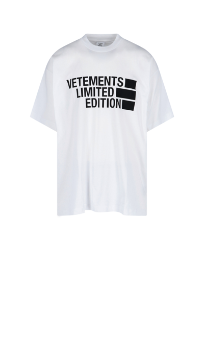 Shop Vetements 'limited Edition' T-shirt