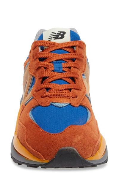 Shop New Balance 57/40 Sneaker In Rust Oxide/ Blue Groove