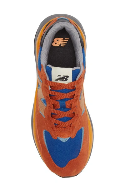 Shop New Balance 57/40 Sneaker In Rust Oxide/ Blue Groove