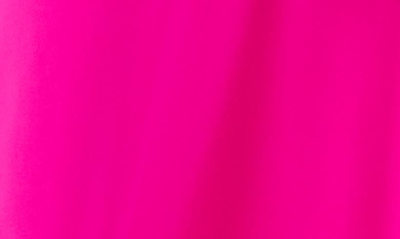 Chaus Tie Front Midi Dress In Fuchsia Pink