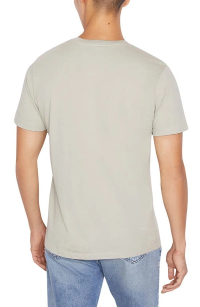 Shop Frame Cotton Logo T-shirt In Canvas Beige