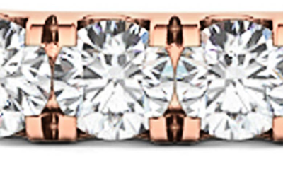 Shop Hautecarat Lab Created Diamond Bangle In 14k Rose Gold
