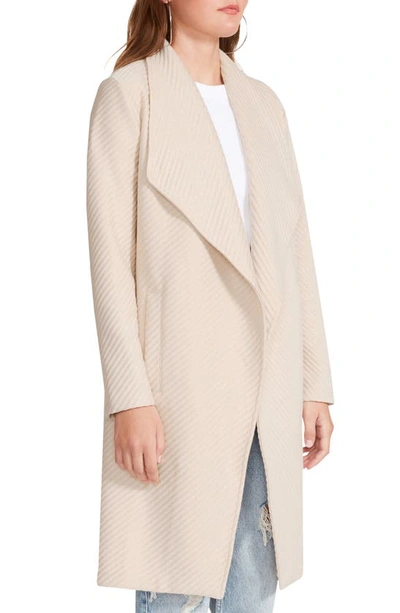 Bb Dakota By Steve Madden Knit It Open Jacket In Bone