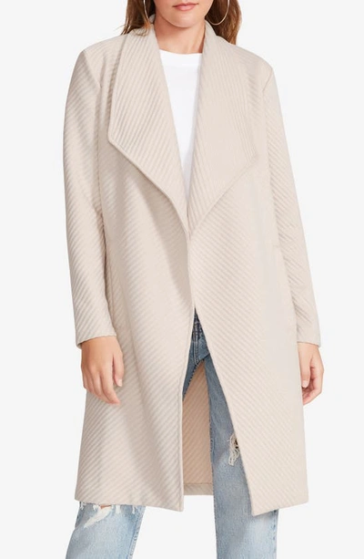 Bb Dakota By Steve Madden Knit It Open Jacket In Bone