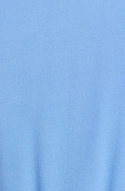Shop Btfl-life V-neck Long Sleeve High-low Maxi Dress In Blue