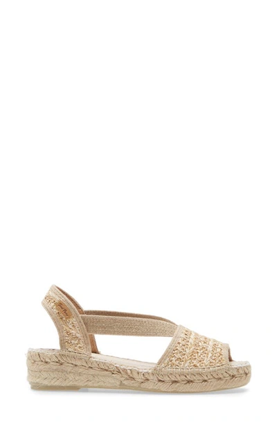 Toni Pons Estel Espadrille Sandal In Natural Woven Fabric