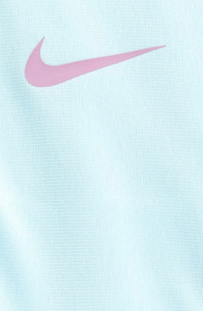 Shop Nike Kids' Rise Tricot Jacket & Leggings Set In White Blue