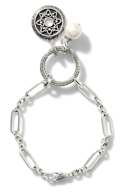 Shop John Hardy Classic Chain Charm Bracelet In Silver