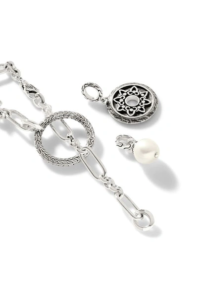 Shop John Hardy Classic Chain Charm Bracelet In Silver