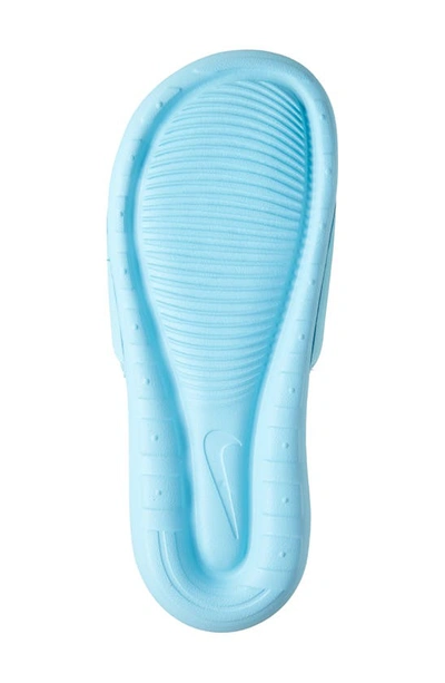 Shop Nike Victori Slide Sandal In Copa/ Black/ Turquoise Blue