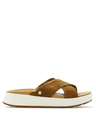 Shop Ugg "emily" Sandals In Brown