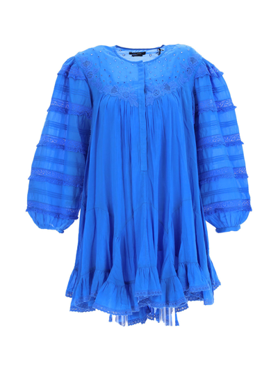 Shop Isabel Marant Dresses In Blue