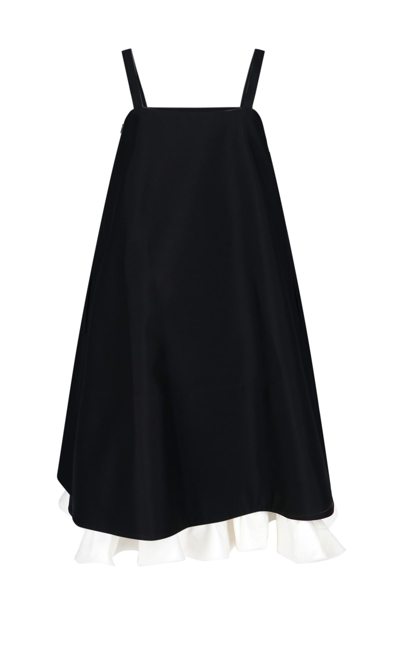 Shop Jil Sander Dress In Black