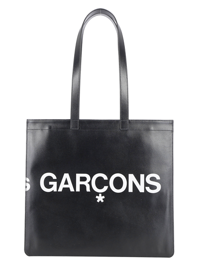 Shop Comme Des Garçons Comme Des Garcons Shoulder Bag In Nero