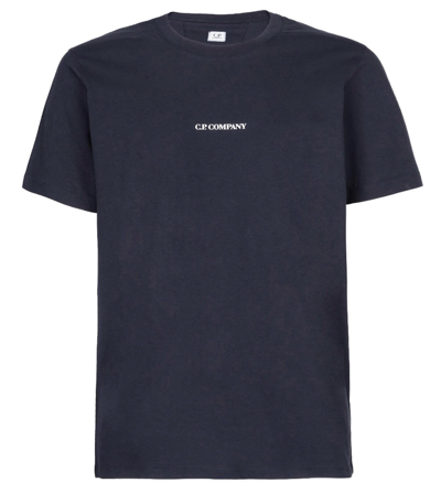 Shop C.p. Company Jersey 30/1 Blue T-shirt