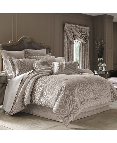 Shop J Queen New York Sicily 4-pc. Comforter Set, King In Pearl