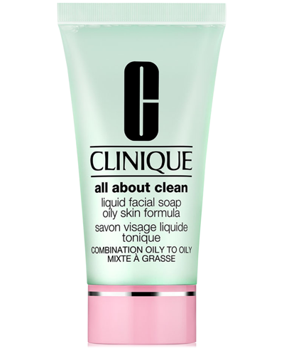 Shop Clinique All About Clean Liquid Facial Soap Oily Mini