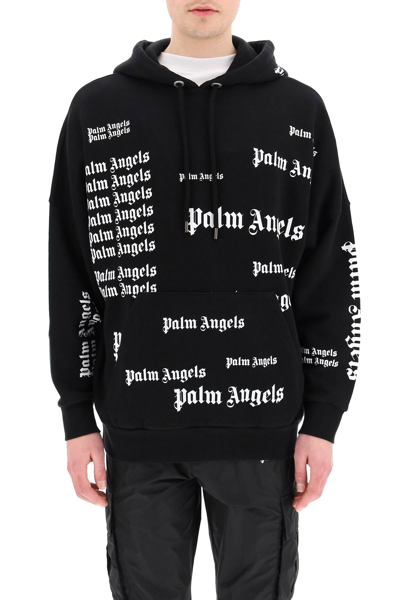 Shop Palm Angels Ultra Logo Hoodie In Mixed Colours
