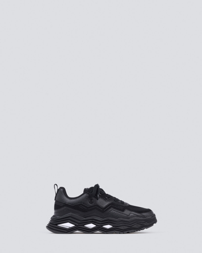 Shop Iro Wave Chunky Sneakers In Black