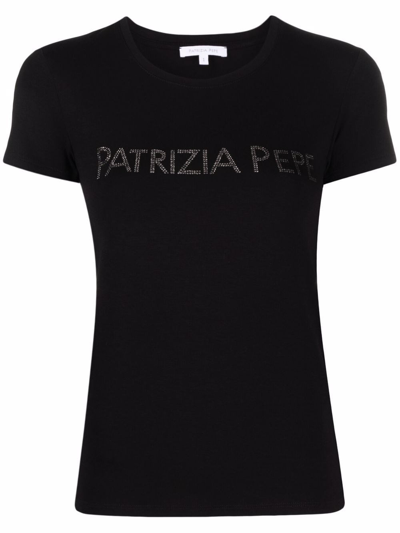 Shop Patrizia Pepe T-shirt In Nero